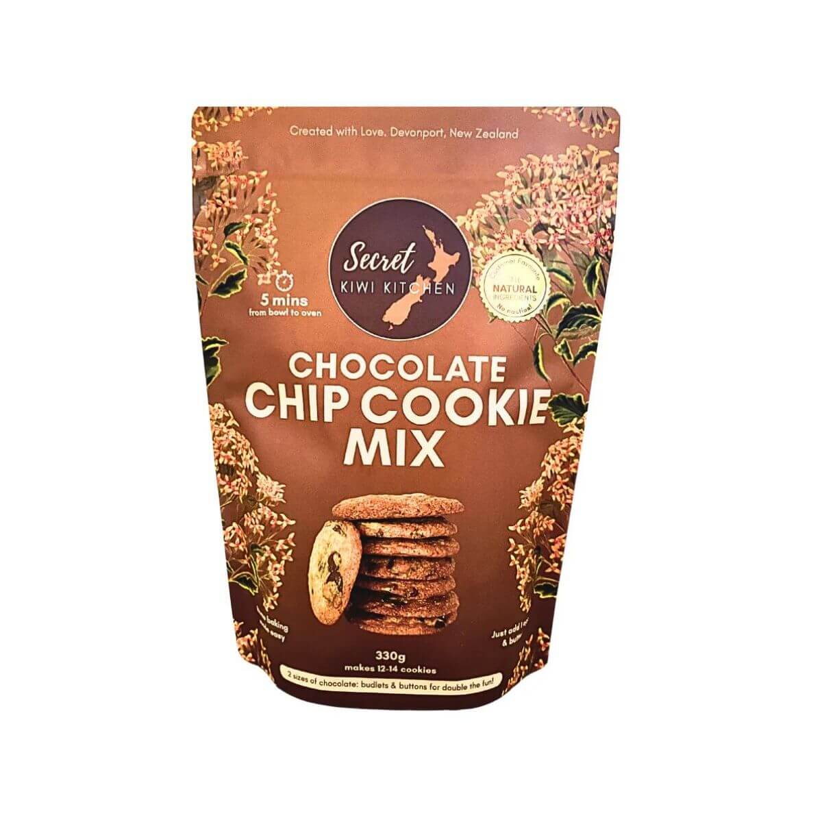 Secret Kiwi Kitchen Chocolate Chip Cookie Mix  330g