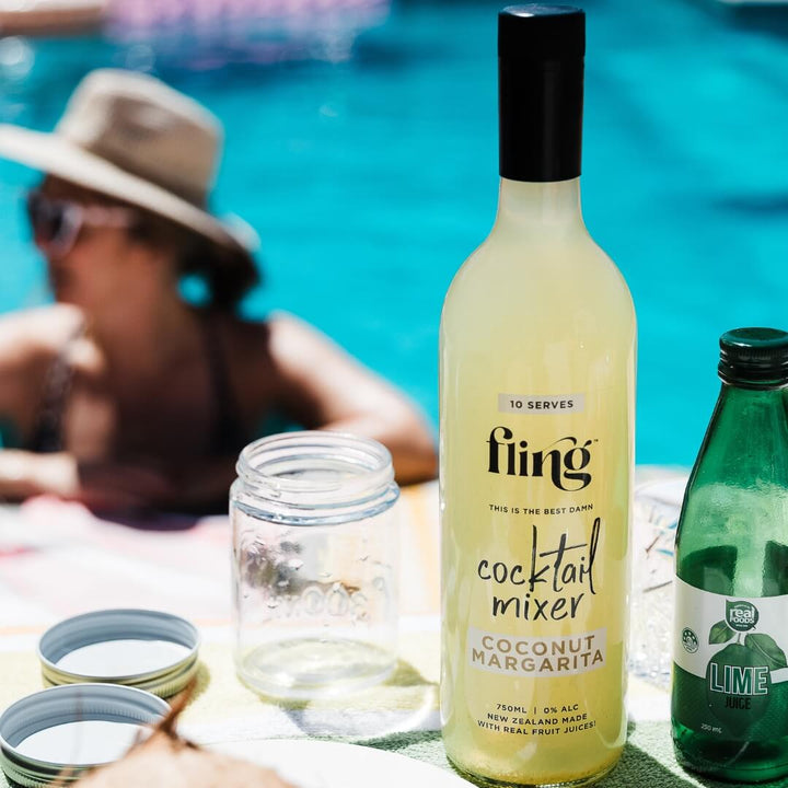 Fling Coconut Margarita Cocktail Mixer 750ml
