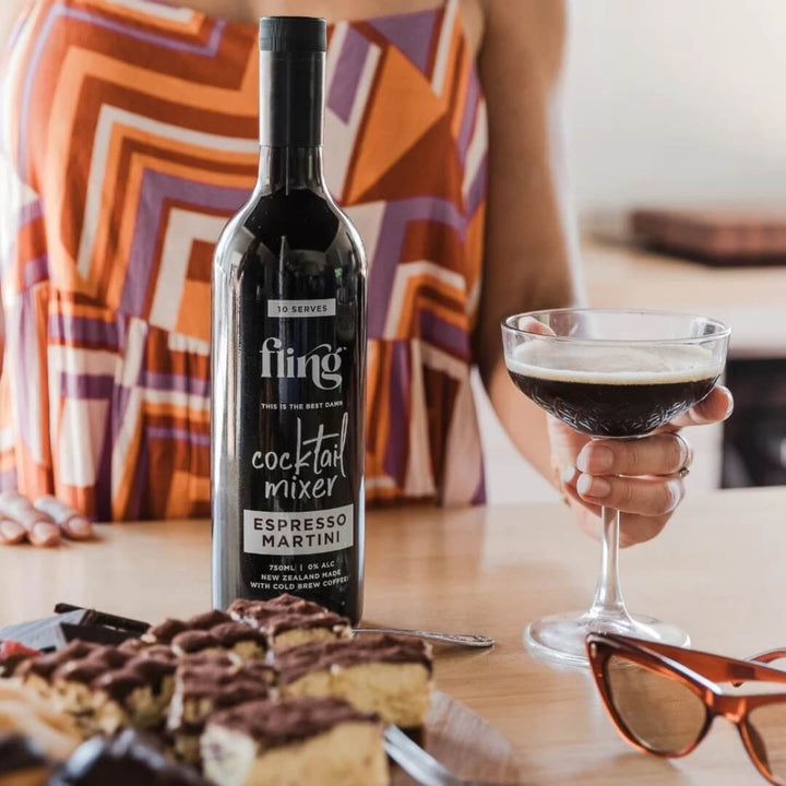 Fling Espresso Martini Cocktail Mixer 750ml