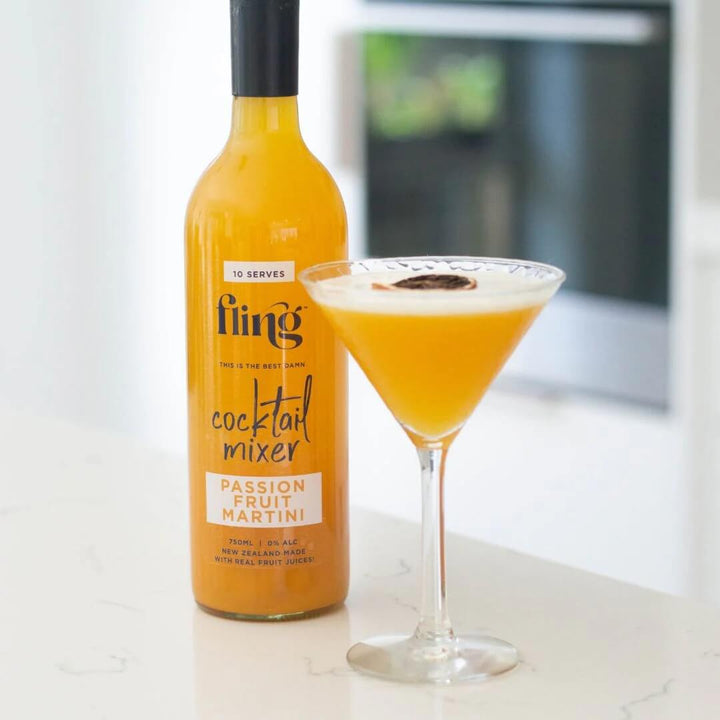 Fling Passionfruit Cocktail Mixer 750ml