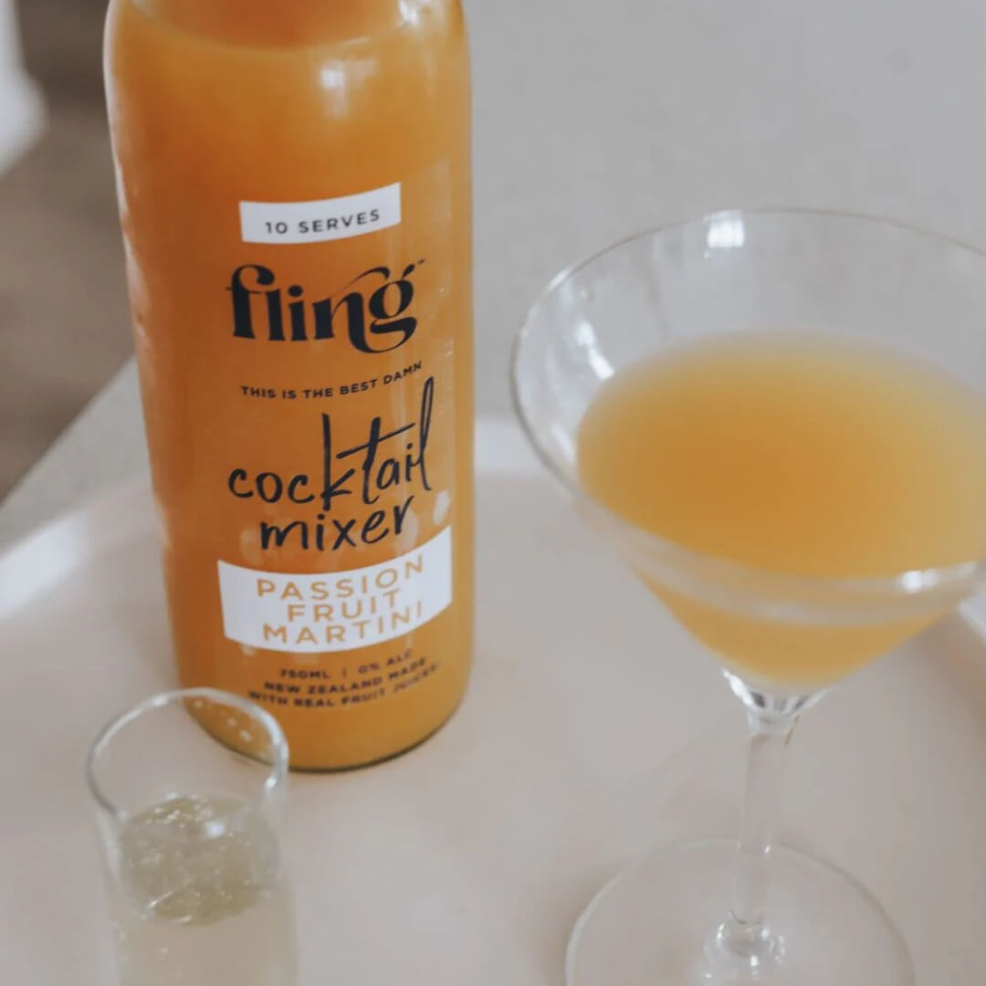 Fling Passionfruit Cocktail Mixer 750ml