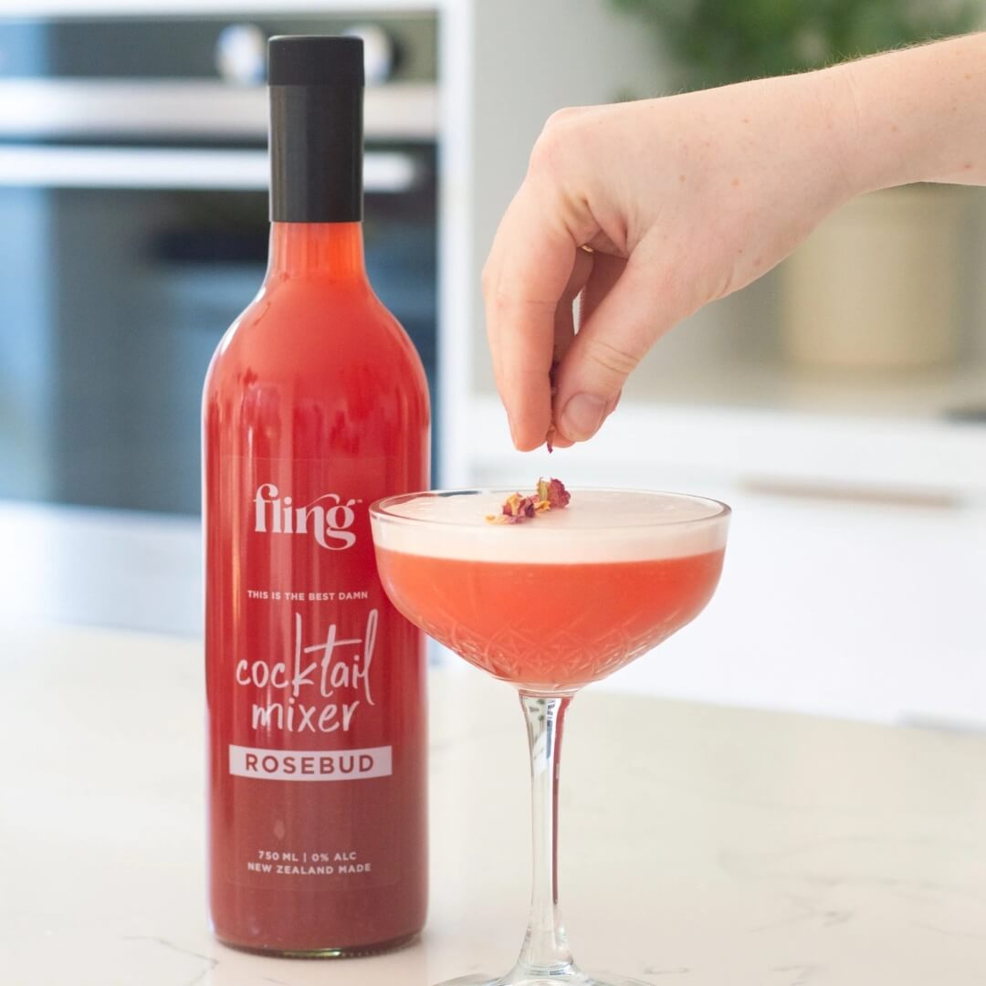 Fling Rosebud Cocktail Mixer 750ml