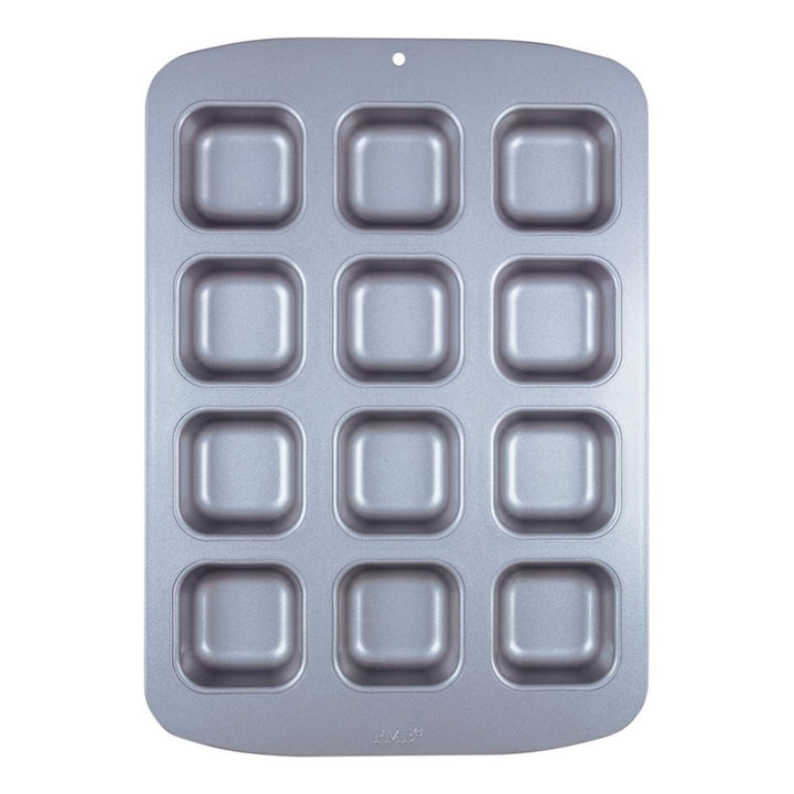 PME Mini Square Cake Pan Non Stick 12 Cup