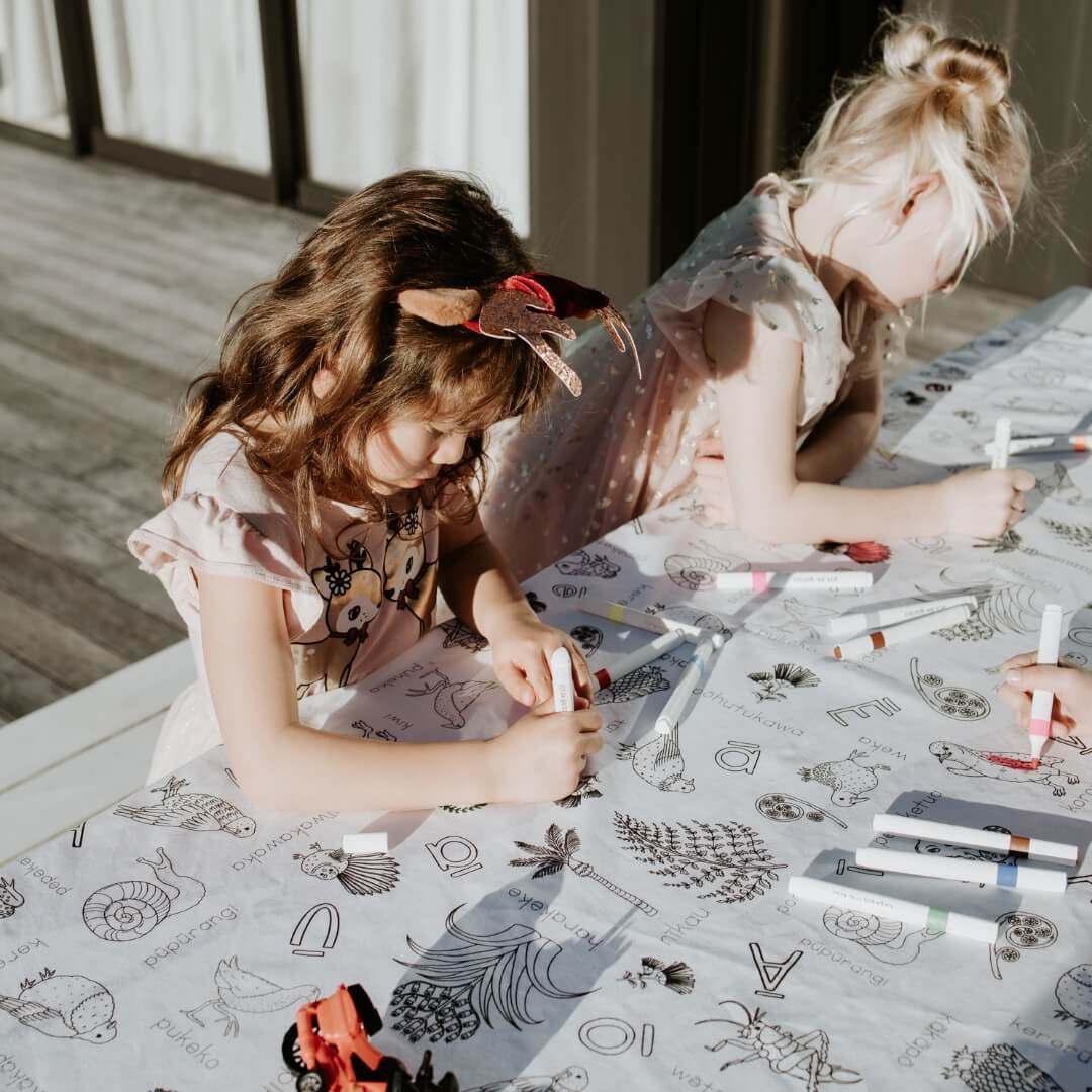 Colour Me Kids Christmas Down Under Tablecloth Kit