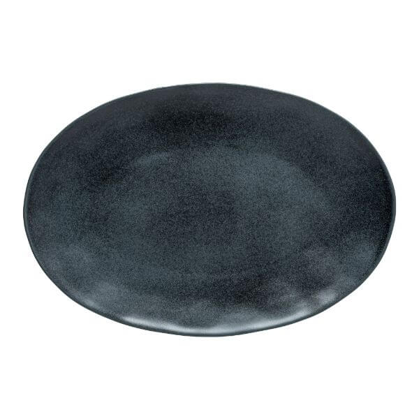 Costa Nova Livia Oval Platter 45cm Black