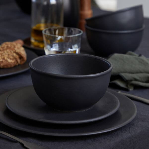Costa Nova Roda Bowl 16cm Black