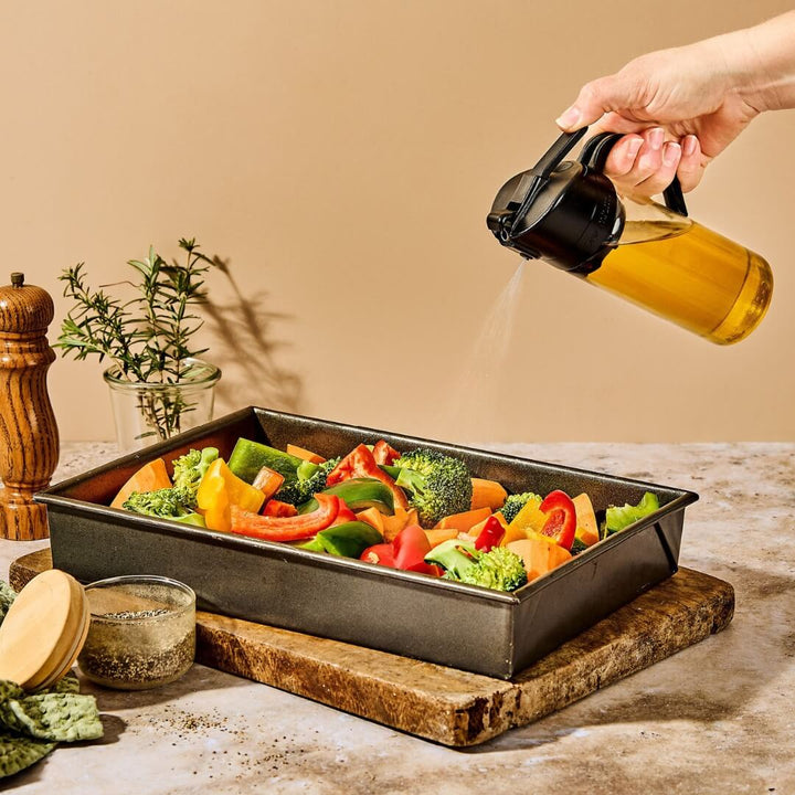 Dreamfarm Glass Oileroo Oil Sprayer 3-in-1
