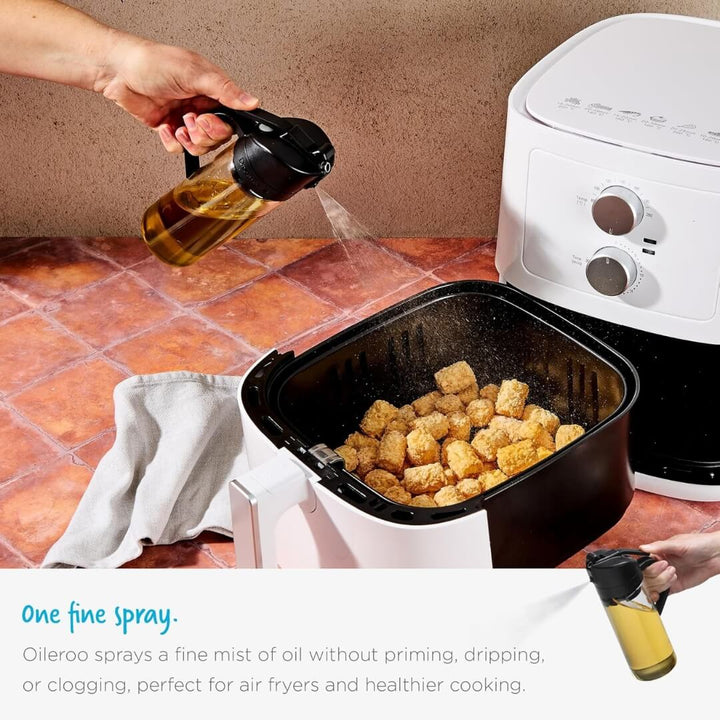 Dreamfarm Glass Oileroo Oil Sprayer 3-in-1