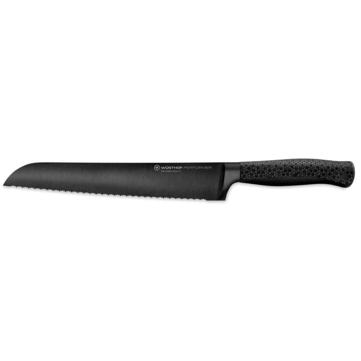 Wusthof Performer Bread Knife Black 23cm