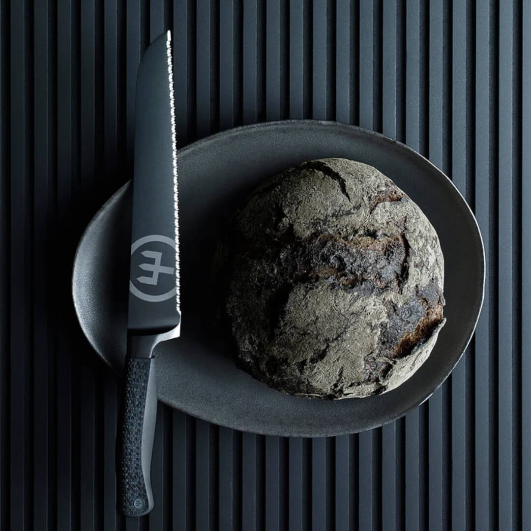 Wusthof Performer Bread Knife Black 23cm