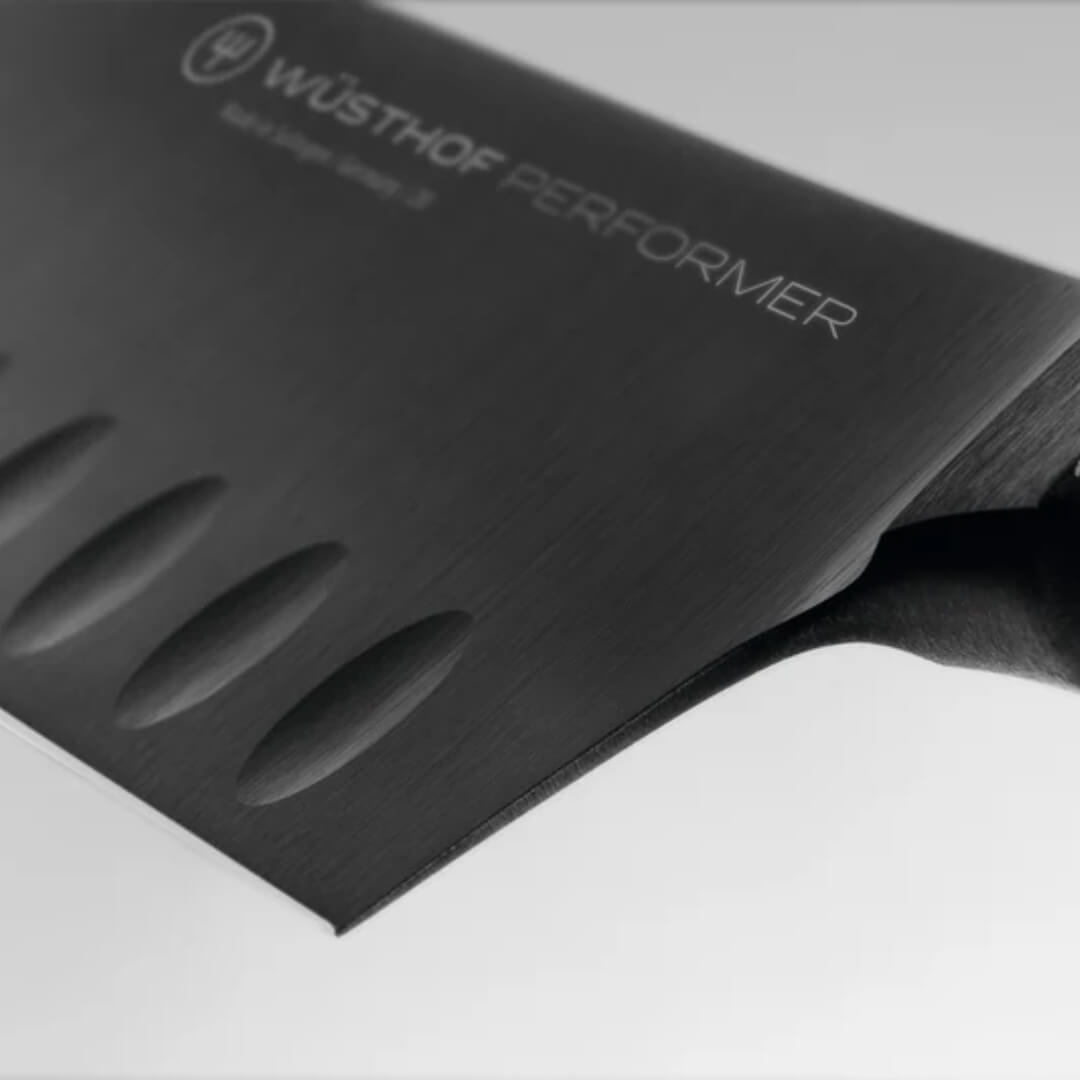 Wusthof Performer Rotuku Knife Black 17cm