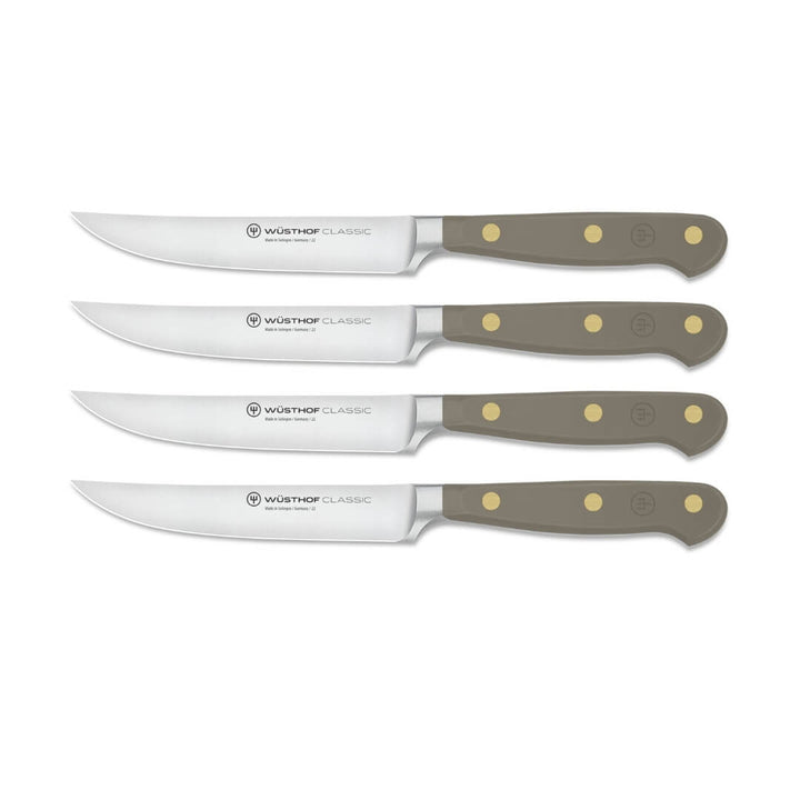 Wusthof Classic Colour 4-Piece Steak Knife Set 12cm