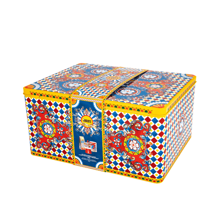 Bialetti Dolce&Gabbana Moka and Coffee | Sicilian Cart Set 3pce