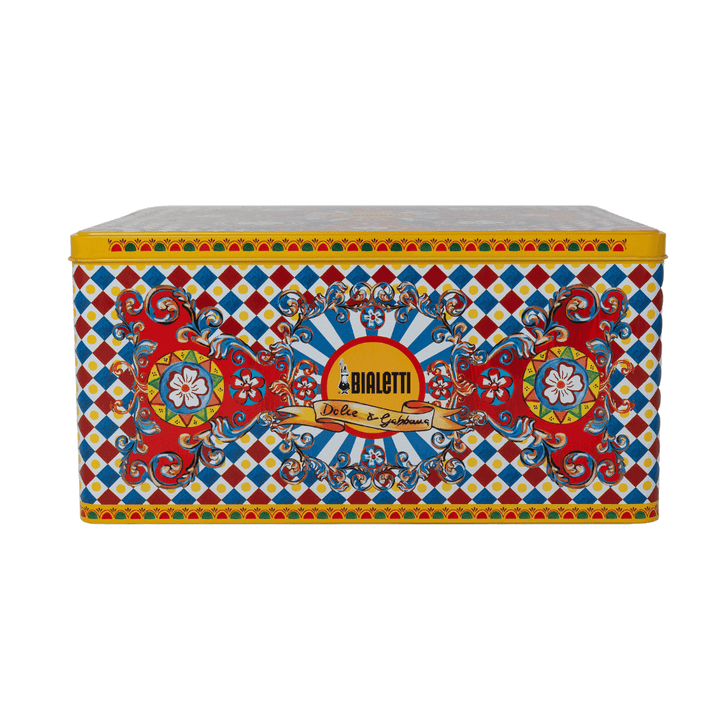 Bialetti Dolce&Gabbana Moka and Coffee | Sicilian Cart Set 3pce