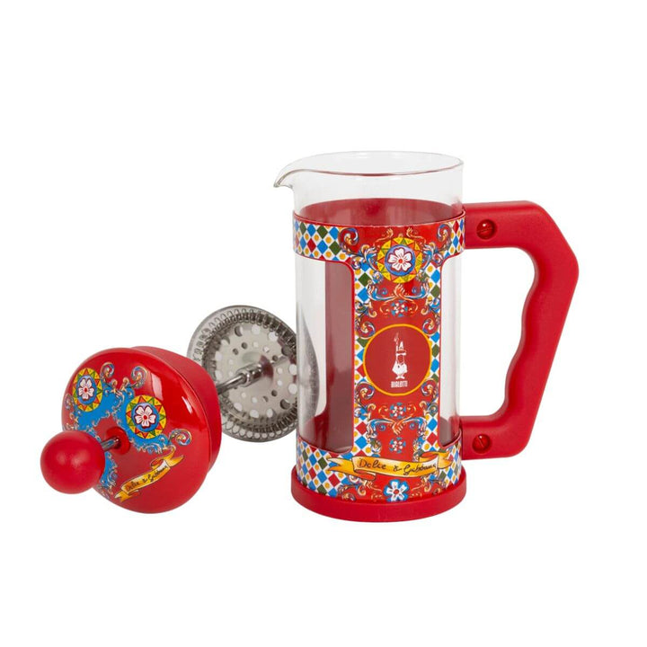 Bialetti Dolce&Gabbana Coffee Press | Sicilian Cart 3cup