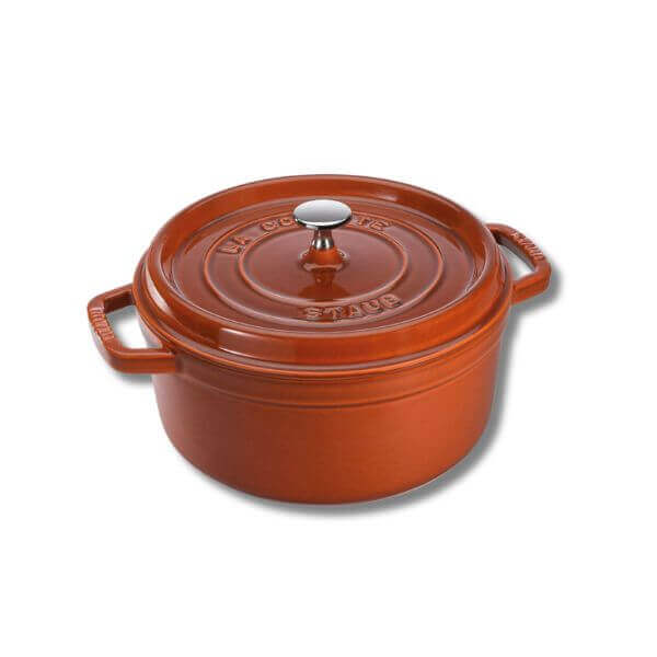 Staub Round Cocotte Cinnamon