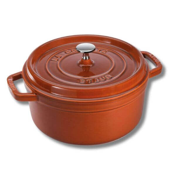 Staub Round Cocotte Cinnamon