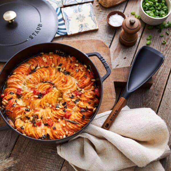 Staub Acacia Wood & Silicone Multi Spoon 30cm