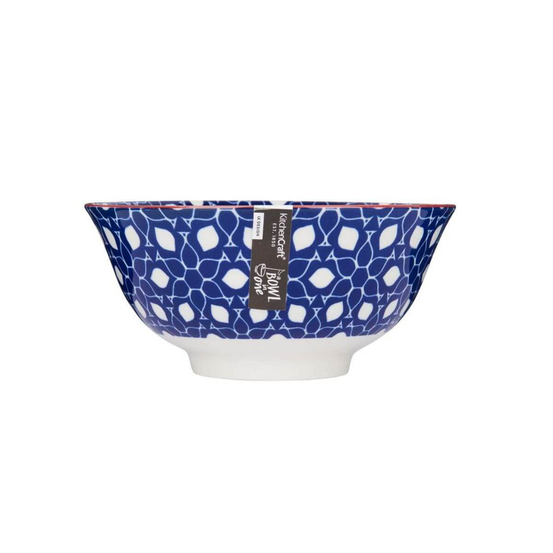 Mikasa Does it All Bowl 15.7cm Blue Floral
