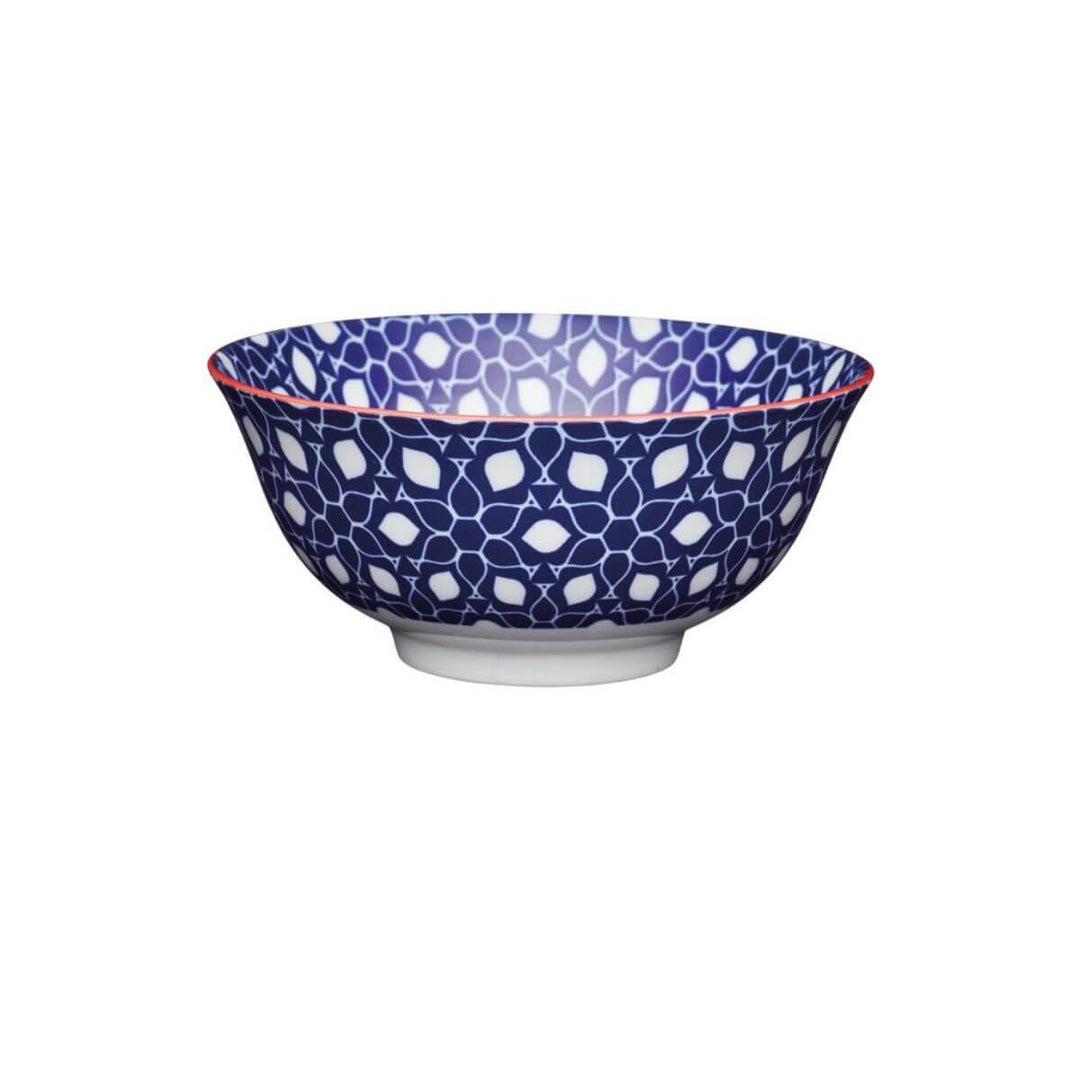 Mikasa Does it All Bowl 15.7cm Blue Floral
