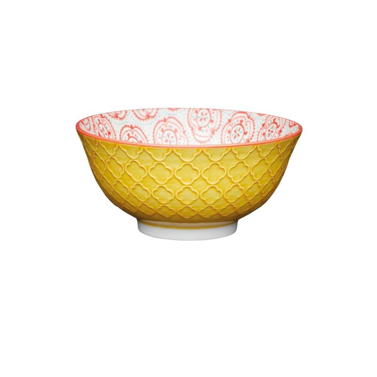 Mikasa Does it All Bowl 15.7cm Yellow Floral