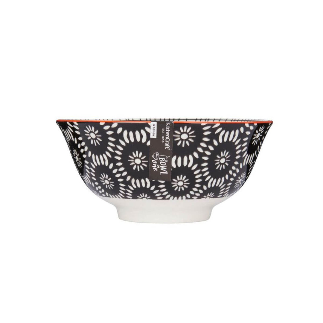 Mikasa Does it All Bowl 15.7cm Black Tile