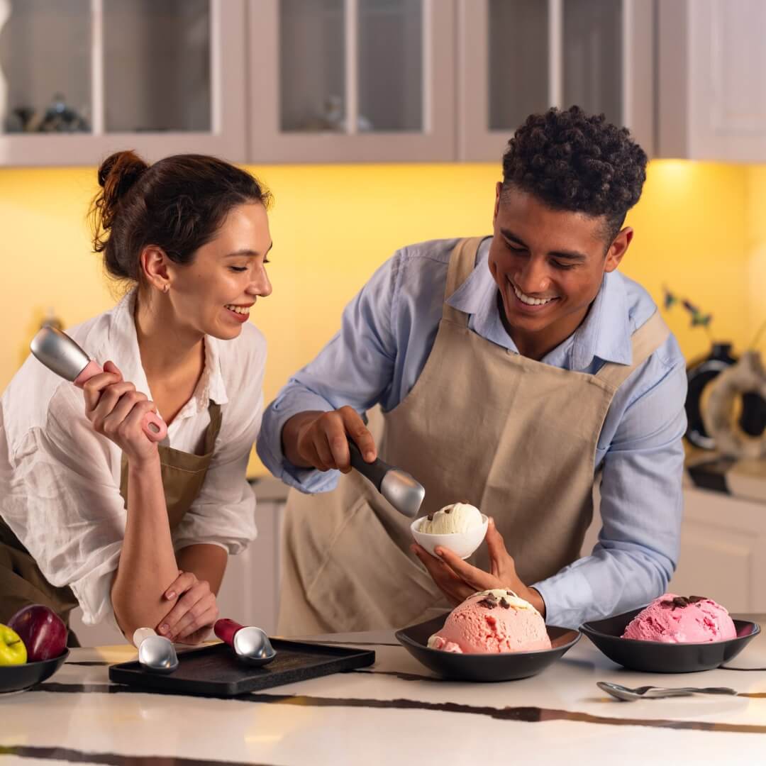 Zyliss Grey Ice Cream Scoop