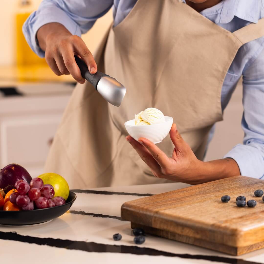 Zyliss Grey Ice Cream Scoop