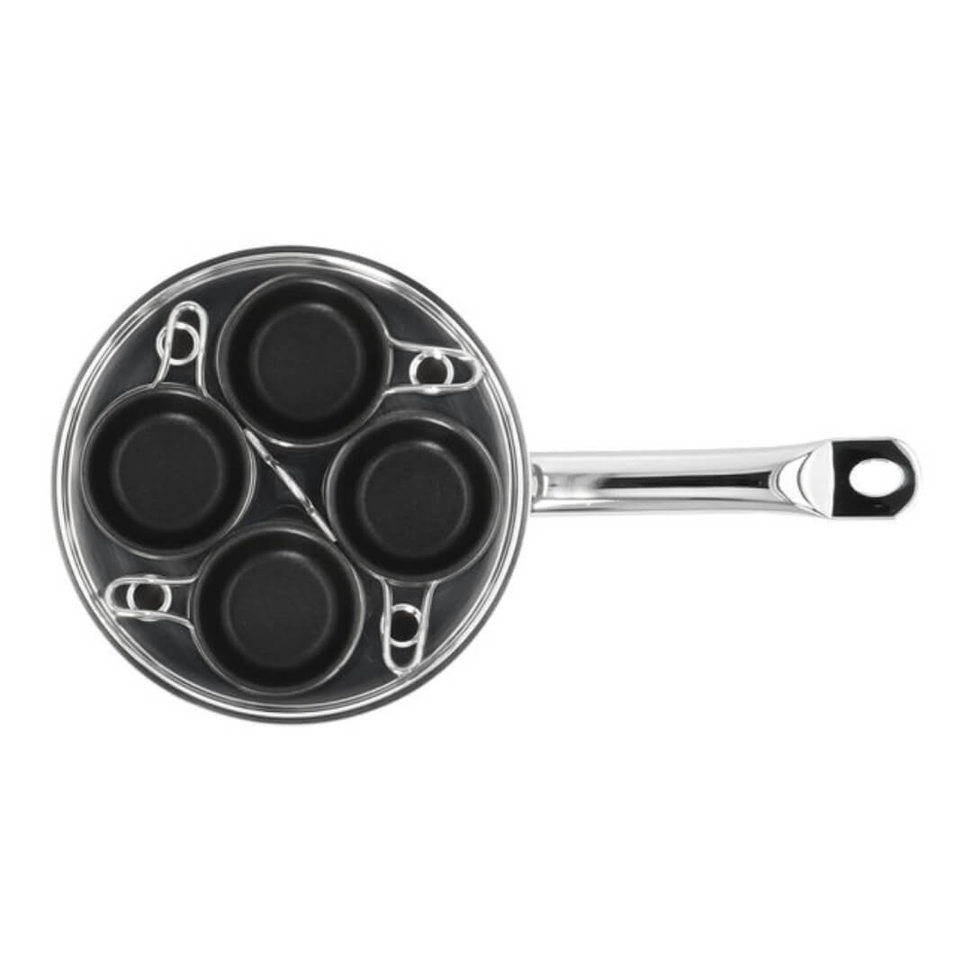 Demeyere Egg Poacher Pan 4cup 18cm