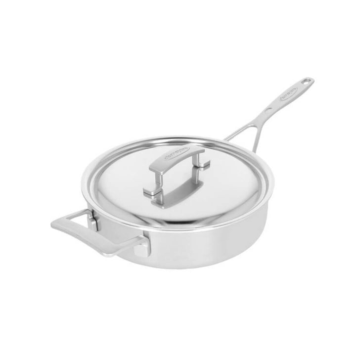 Demeyere Industry 5 Low Sauté Pan with Lid