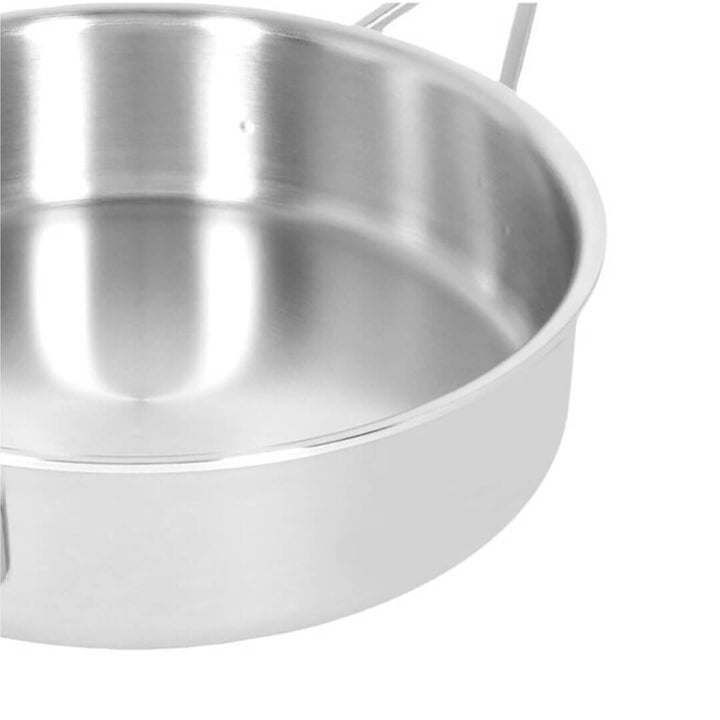 Demeyere Industry 5 Low Sauté Pan with Lid