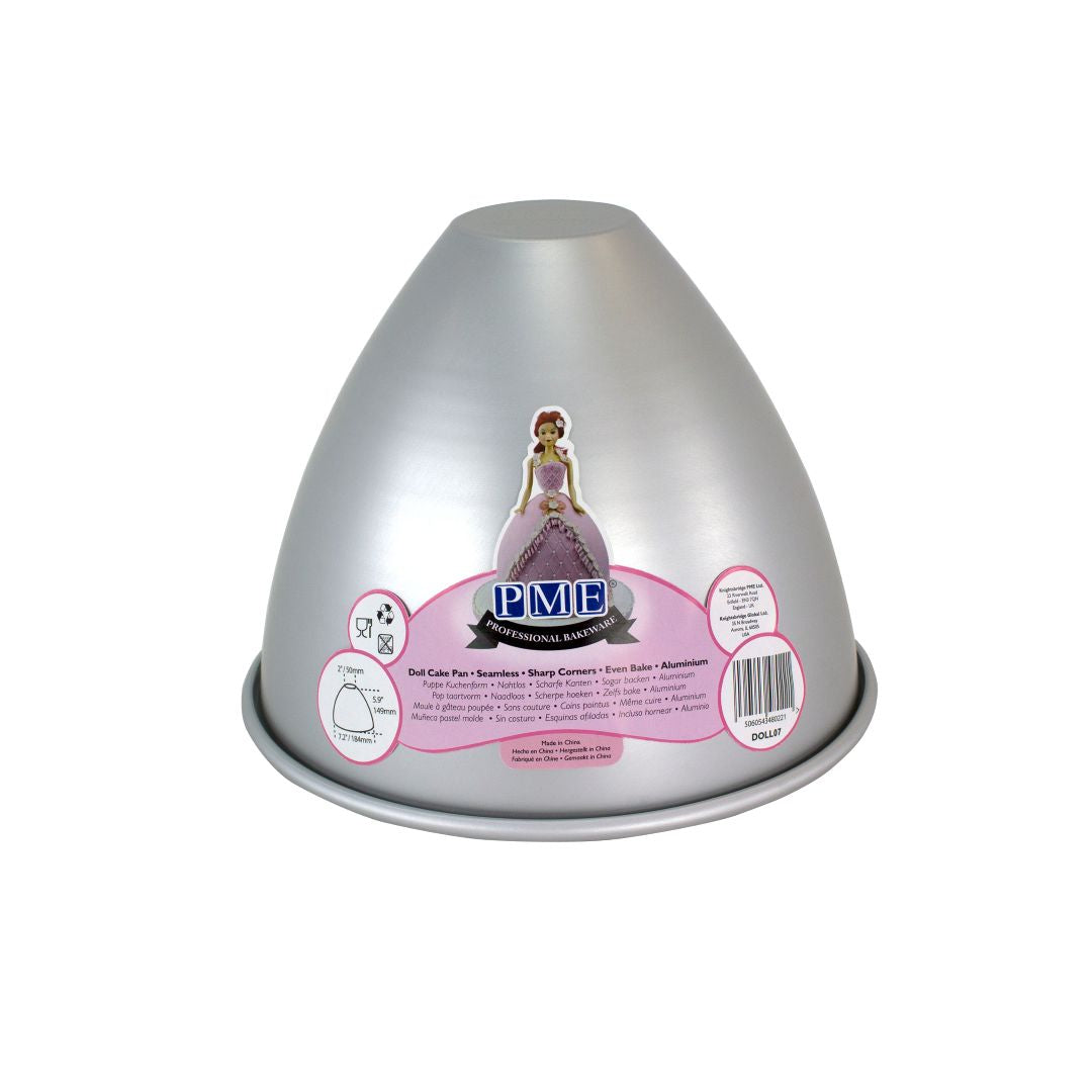 PME Doll Cake Pan (18.4x5x14.9cm / 7.2x2x5.9")