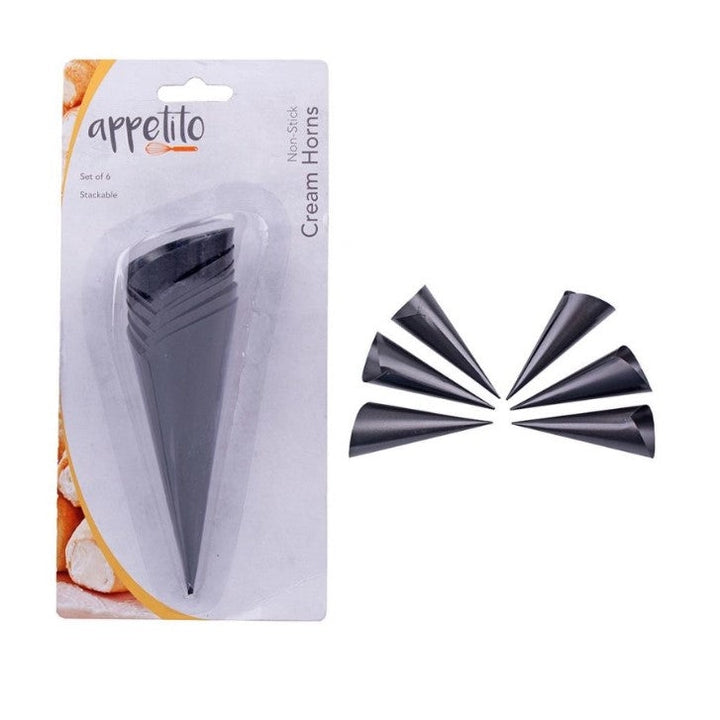 Appetito Cream Horns Non-Stick Set 6