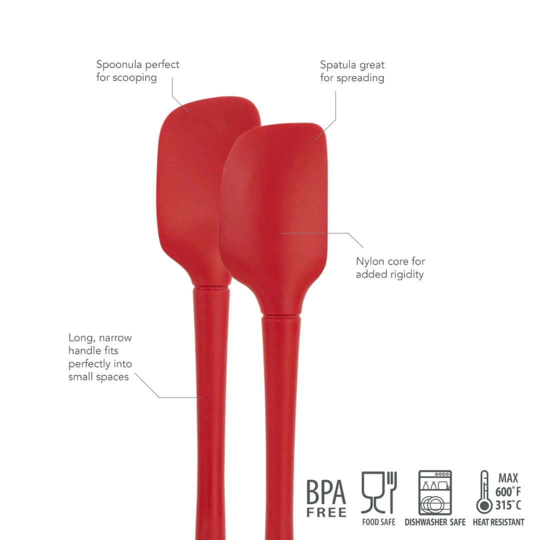 Tovolo Flex-Core Silicone Mini Spatula Set 2pce