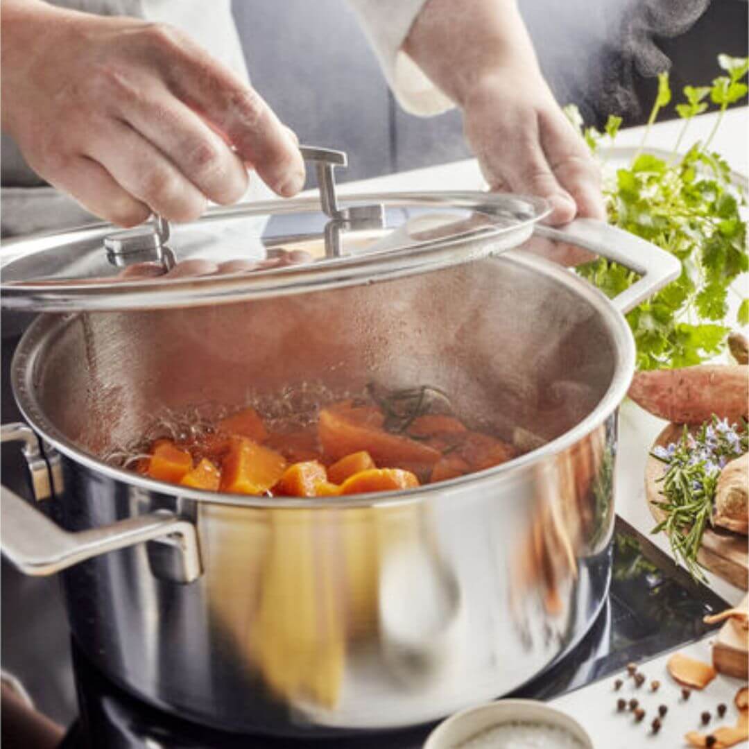 Demeyere Industry Casserole with Lid