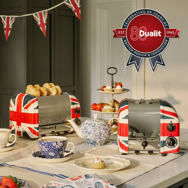 Dualit Classic Toaster 4 Slice Union Jack