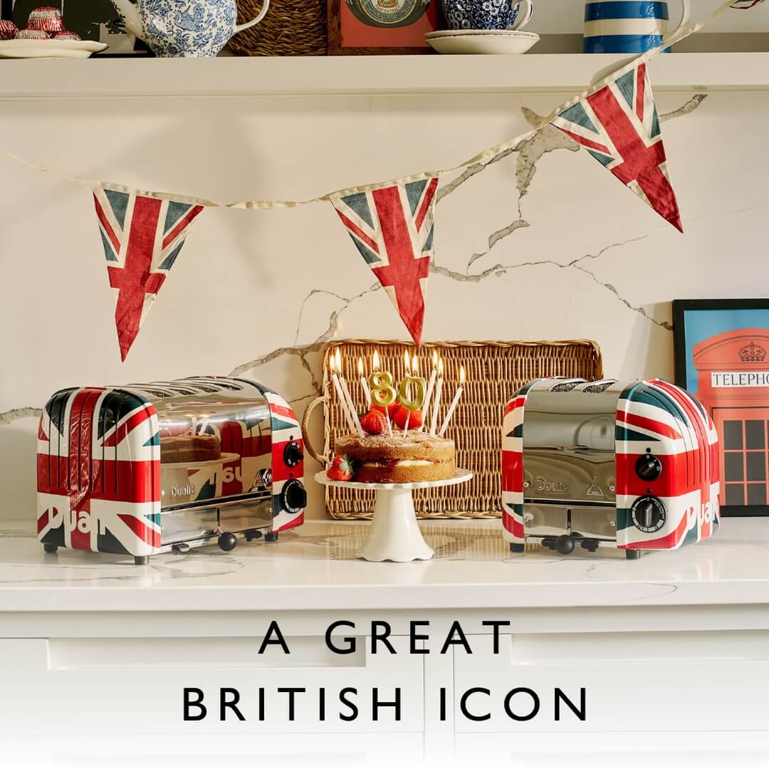 Dualit Classic Toaster 4 Slice Union Jack