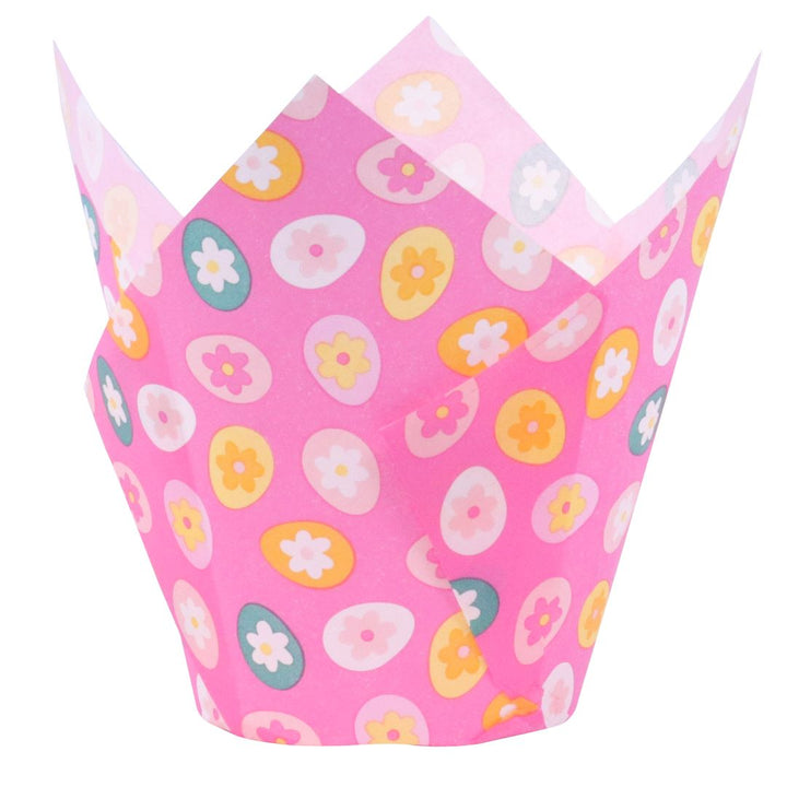 PME Tulip Muffin Cases - Easter Eggs Set of 24