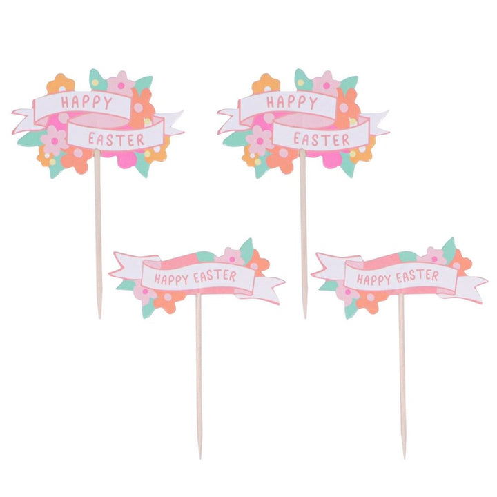PME Easter Cupcake Toppers - Happy Easter Set of 24