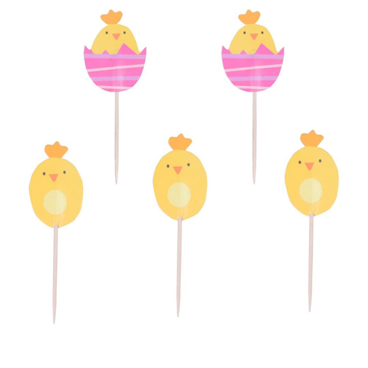 PME Easter Cupcake Toppers - Chicks Set of 24