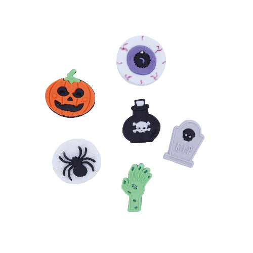 PME Edible Cupcake Toppers - Halloween 6pk