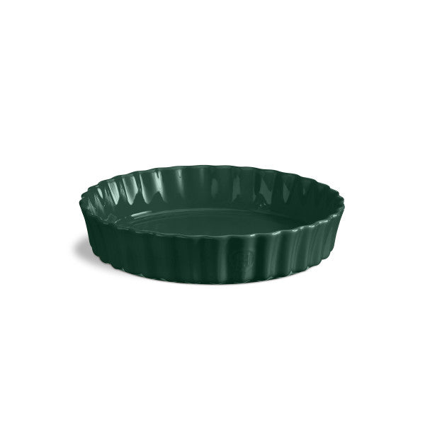 Emile Henry Deep Flan Dish 24 cm Cedar