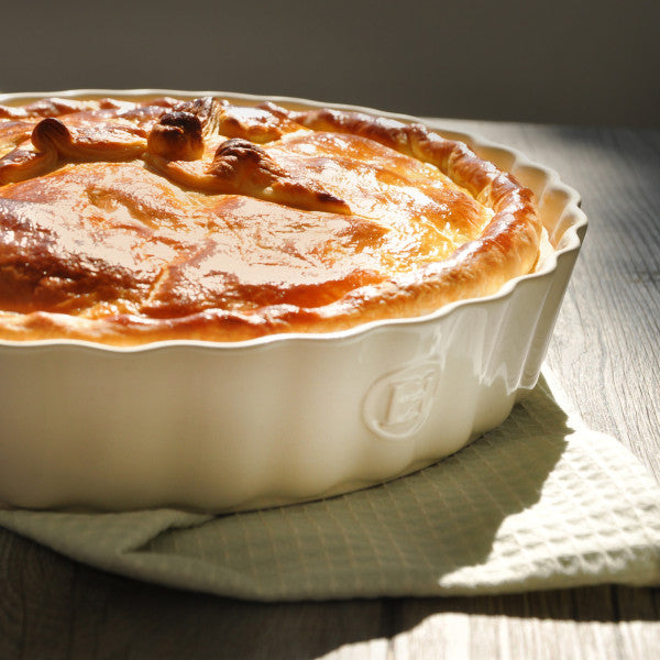 Emile Henry Deep Flan Dish 24 cm Cedar