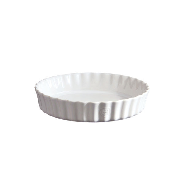 Emile Henry Deep Flan Dish 24 cm Flour