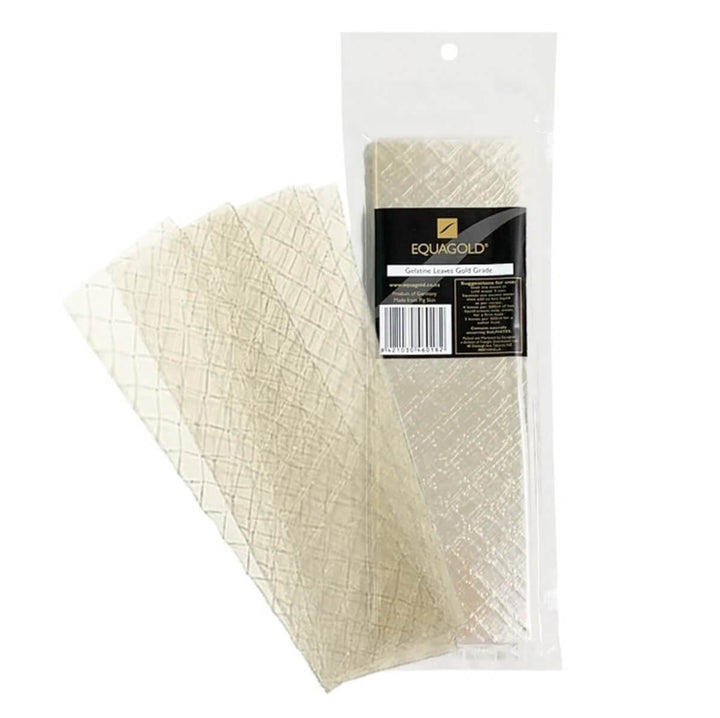 Equagold Gelatine Leaves (Gold Grade) 12pce