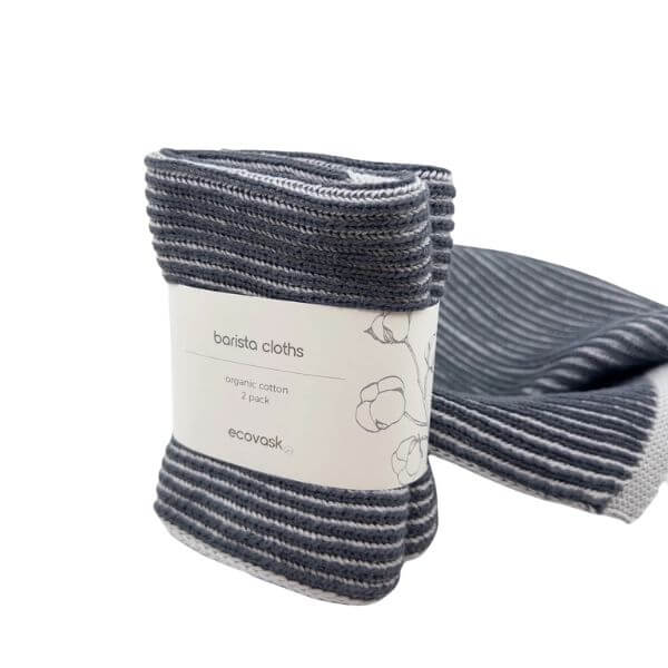 Ecovask Barista Cloths 2pk Graphite