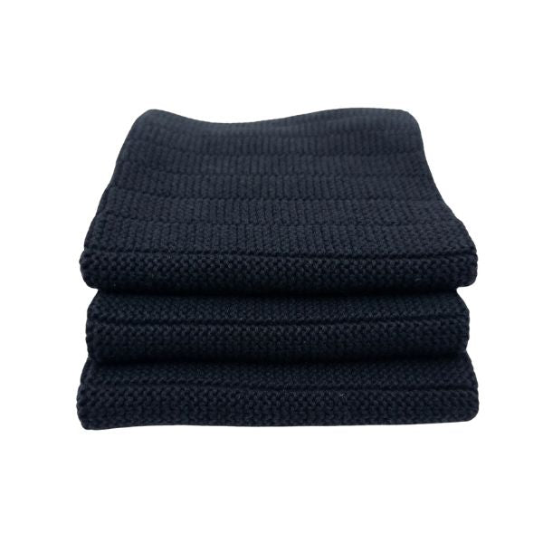 Ecovask Dish Cloths 3pk Raven