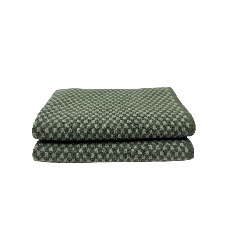 Ecovask Elements Dishcloths 2pk Fern Green