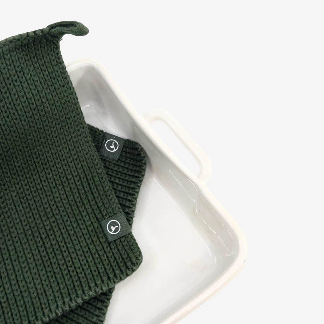 Ecovask Cotton Pot Holders 2pk Forest