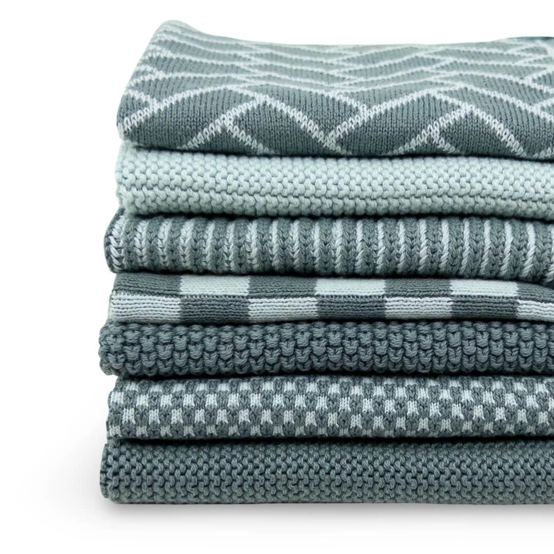 Ecovask Daily Use Dishcloth Pack 7pce Delphin
